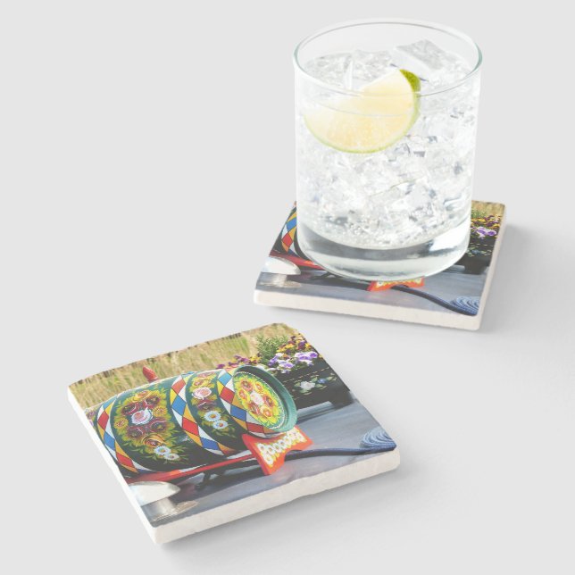 PORTA-COPO DE PEDRA BARCOS CANAIS (Lateral)