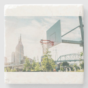 Porta-copo De Pedra Basquete 113