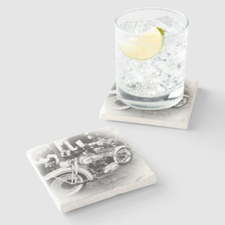 Porta-copo De Pedra Beer Motorcycle Coaster 11