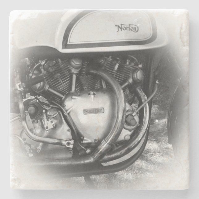 Porta-copo De Pedra Beer Motorcycle Coaster 6 (Frente)