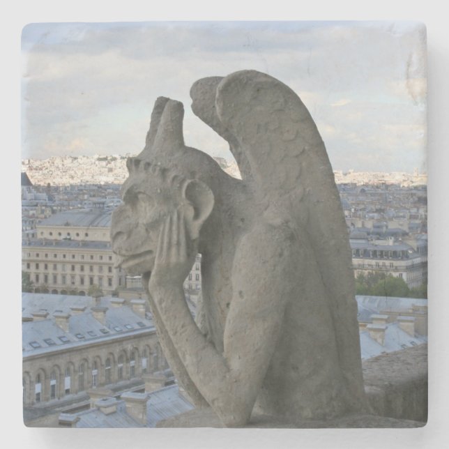 Porta-copo De Pedra Belo Stone Gargoyle (Frente)