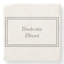 Bendecido Espanhol Branco e Negro Bilíngue