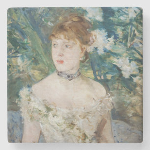 Porta-copo De Pedra Berthe Morisot - Jovem Menina em Traje de Baile