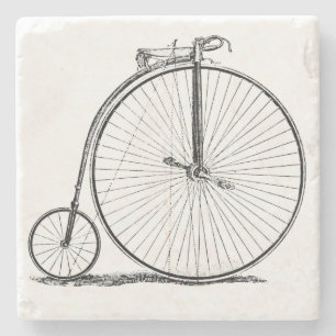 Porta-copo De Pedra Bicicleta de Roda Alta Penny Farthing