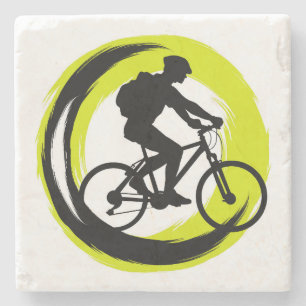 Porta-copo De Pedra Bicicleta / Diversão de bicicleta no Verão