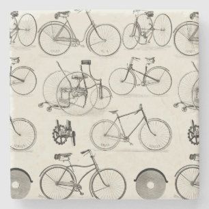 Porta-copo De Pedra Bicicletas de Vintage