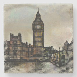 Porta-copo De Pedra Big Ben