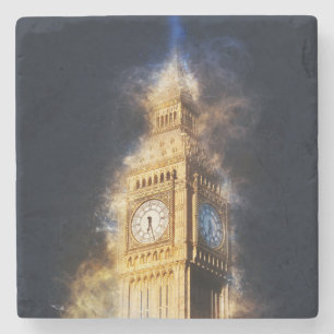Porta-copo De Pedra Big Ben London