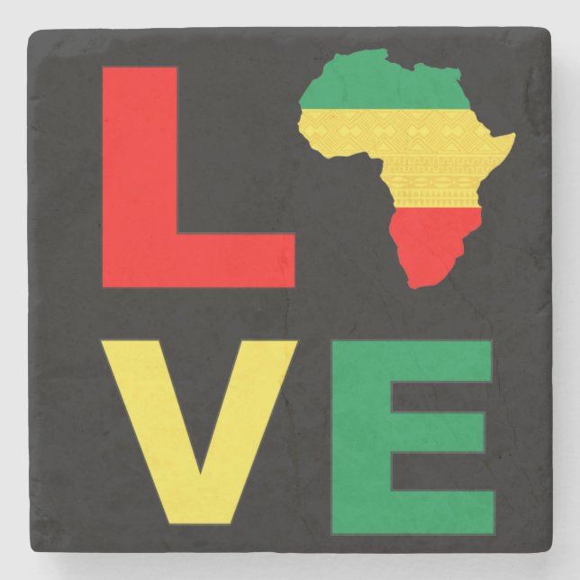 Porta-copo De Pedra Black History Month Melanin Men Women Girls & Boys (Frente)