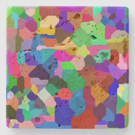 Porta-copo De Pedra Bloquear Porta copos de Travertência de Azulejo