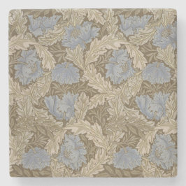 Porta-copo De Pedra Blue Wreath Pattern (por William Morris)