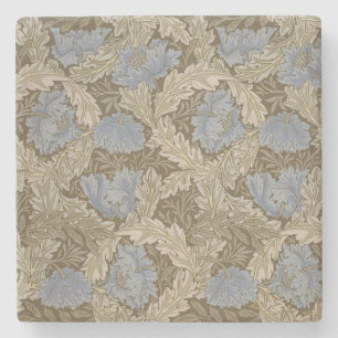 Porta-copo De Pedra Blue Wreath Pattern (por William Morris)