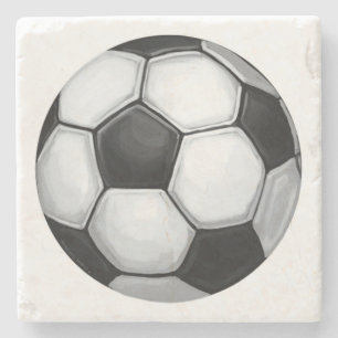 Porta-copo De Pedra Bola de futebol