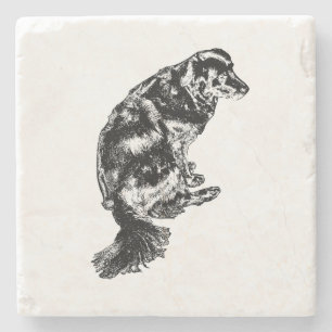 Porta-copo De Pedra Borda de Velas - Retriever