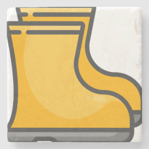 Porta-copo De Pedra botas