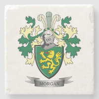 Brasão da crista da família de Morgan