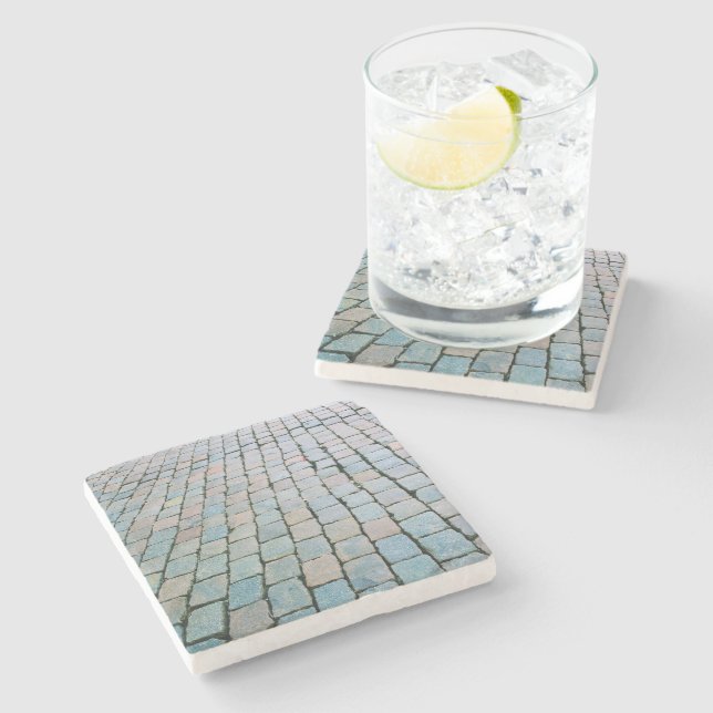 Porta-copo De Pedra Brick Plaza no Grand Place - Bruxelas, Bélgica (Lateral)