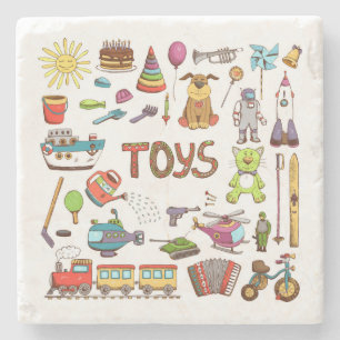 Porta-copo De Pedra Brinquedos de desenho animado infantil fofos desen