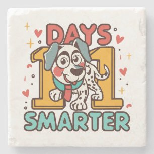 Porta-copo De Pedra Cachorro Dalmatian 101 Dias Mais Inteligente