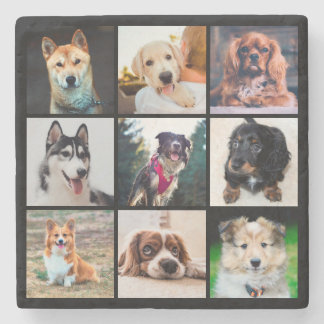 Porta-copo De Pedra Cães Cães Instagram Fotos