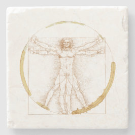 Porta-copo De Pedra Café