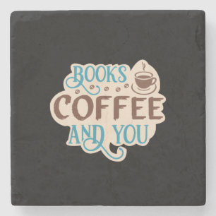Porta-copo De Pedra Café Livros De Arte Café Café E Você