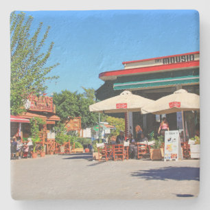 Porta-copo De Pedra Café na Porta copos da Praça da Grécia