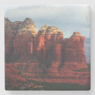 Porta-copo De Pedra Café Pot Rock Nublado em Sedona Arizona