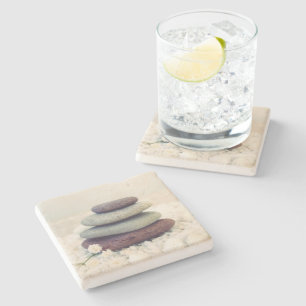 Porta-copo De Pedra Cairo Meditativo de Pedras Empilhadas