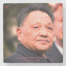 Porta-copo De Pedra Camarada Deng Xiaoping - Líder Chinês