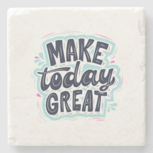 Porta-copo De Pedra CAMISAS ESSENCIAIS MAKE TODAY GREAT Clássicas