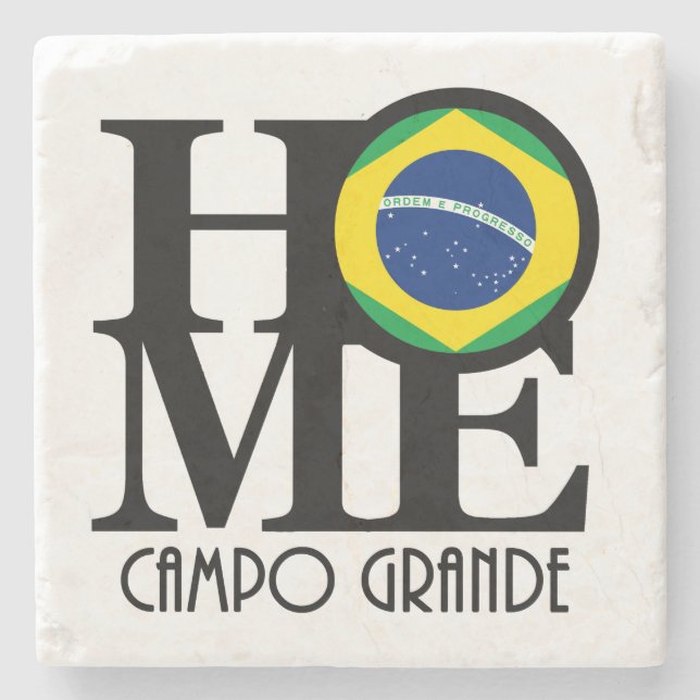 Porta-copo De Pedra Campo Grande (Frente)