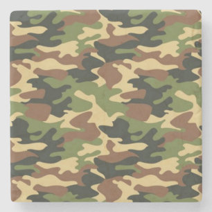 Porta-copo De Pedra camuflagem