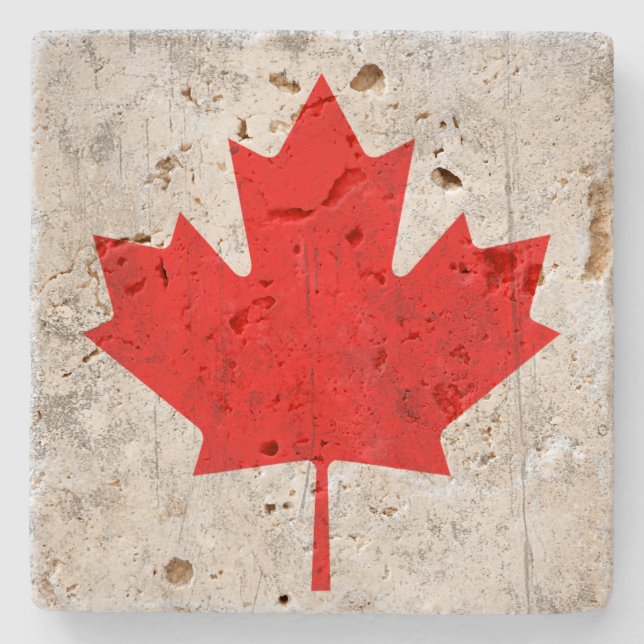 Porta-copo De Pedra Canadá (Frente)