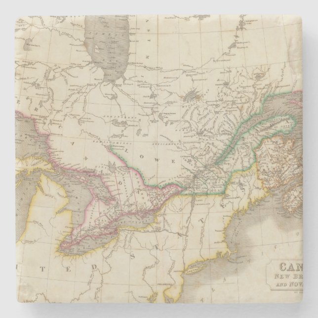 Porta-copo De Pedra Canadá 7 (Frente)