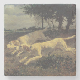 Porta-copo De Pedra Caninos (Beagles) (por Troyon Constante)