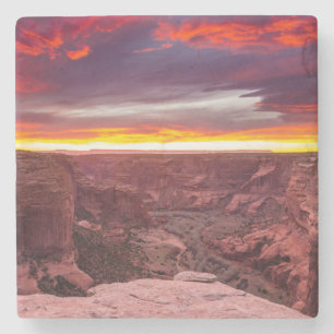 Porta-copo De Pedra Canyon de Chelly, pôr do sol, Arizona