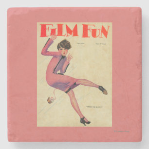 Porta-copo De Pedra Capa de revista do divertimento do filme