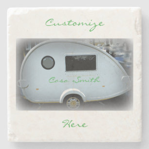 Porta-copo De Pedra Caravana Thunder_Cove do trailer de lágrimas de V