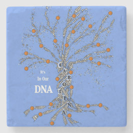 Porta-copo De Pedra Carolina Basquete no nosso DNA