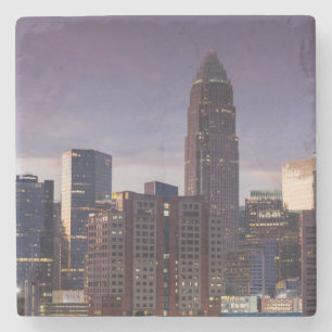 Porta-copo De Pedra Carolina do Norte, Charlotte, vista elevada