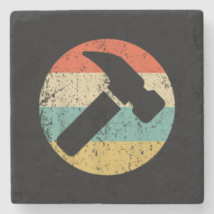 Porta-copo De Pedra Carpenter Vintage - Hammer Retrovisor