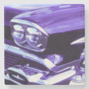 Porta-copo De Pedra Carro clássico: Chevrolet de 1958
