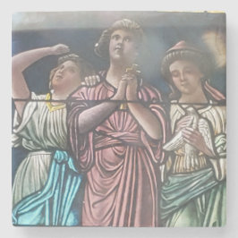 Porta-copo De Pedra cartaz através do vidro