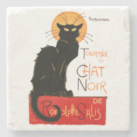 Cartaz Clássico do Gato Preto Steinlen Chat Noir F
