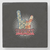 Cartaz de Concerto de Banda de Rock Vintage EUA 70