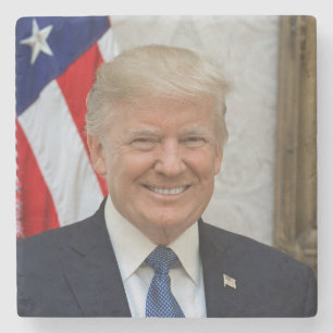 Porta-copo De Pedra Casa Branca do presidente americano Donald Trump