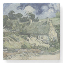 Casas de campo Thatched Cordeville por Vincent van