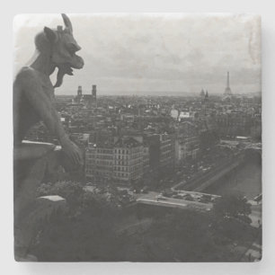Porta-copo De Pedra Catedral de Notre Dame Paris França vintage demôni
