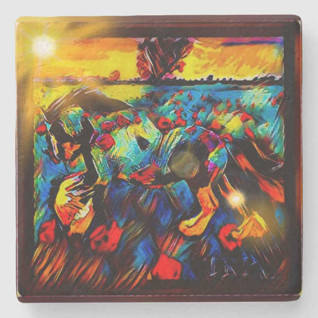 Porta-copo De Pedra Cavalo Freshtastico 01-01 (Frente)